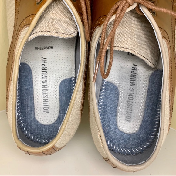 Johnston & Murphy Ellington Cap Toe Lace Up Shoes - Picture 10 of 16